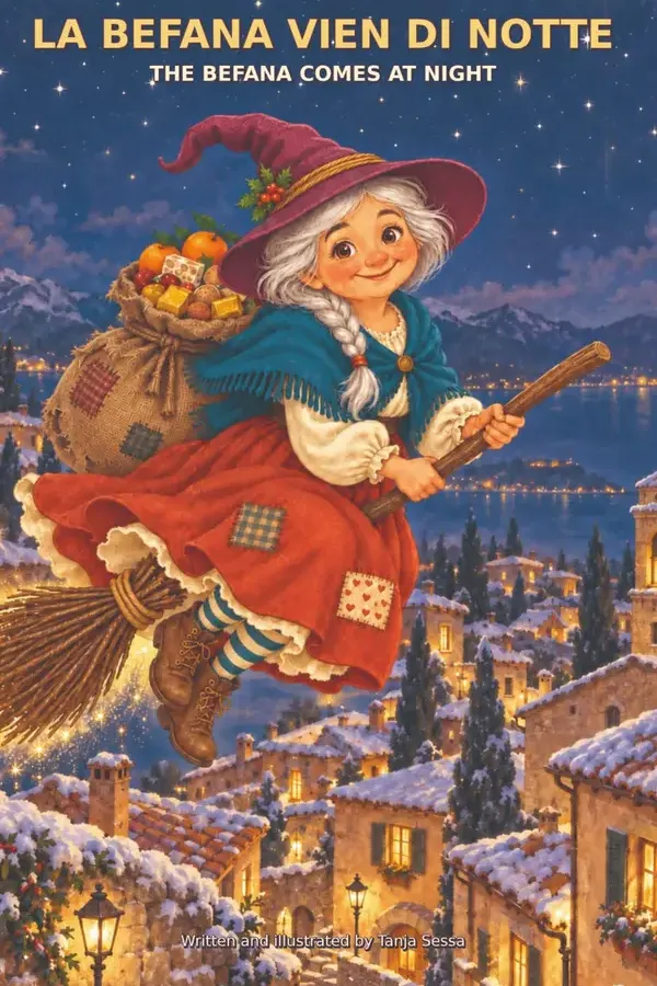 Copertina dell'ebook La Befana Vien Di Notte: The Befana comes at night di Tanja Sessa