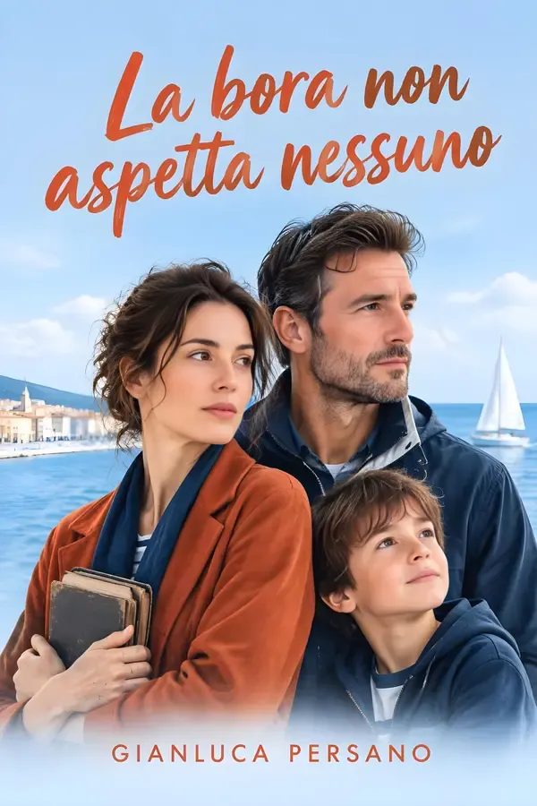 Copertina dell'ebook La bora non aspetta nessuno: Un romanzo emozionante sulle seconde occasioni, il coraggio di ricominciare e la forza dei legami familiari a Trieste di Gianluca Persano