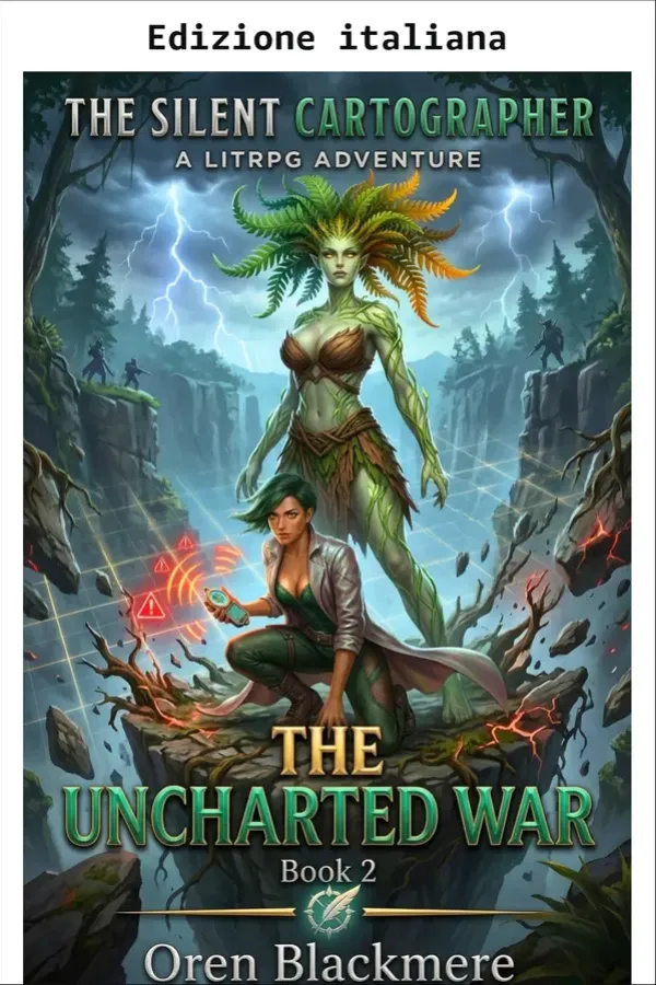 Copertina dell'ebook La cartografa silenziosa di Oren Blackmere