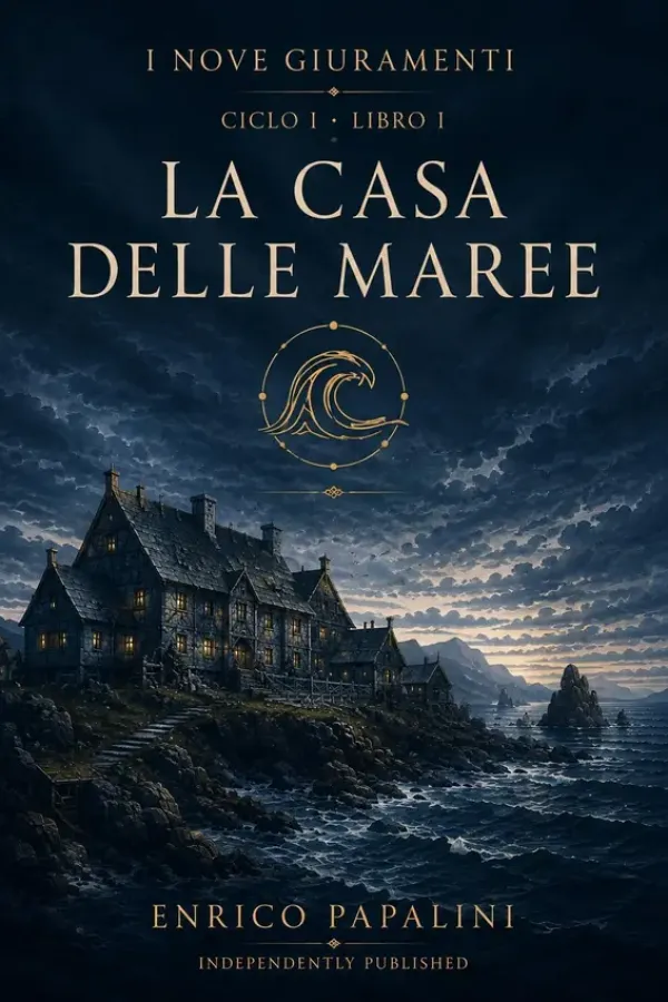 Copertina dell'ebook La Casa delle Maree: I Nove Giuramenti - I Figli delle Isole - Volume I di Enrico Papalini