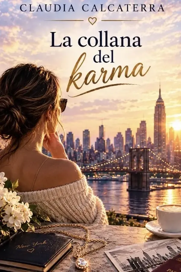 Copertina dell'ebook La collana del karma di Claudia Calcaterra