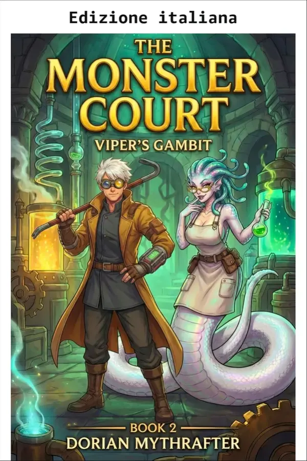 Copertina dell'ebook La corte dei mostri di Dorian Mythrafter