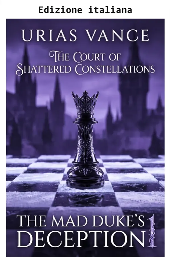 Copertina dell'ebook La corte delle costellazioni infrante di Urias Vance