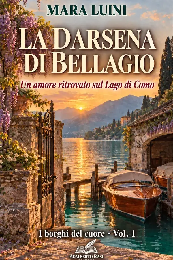Copertina dell'ebook La darsena di Bellagio: Un amore ritrovato sul Lago di Como di Mara Luini