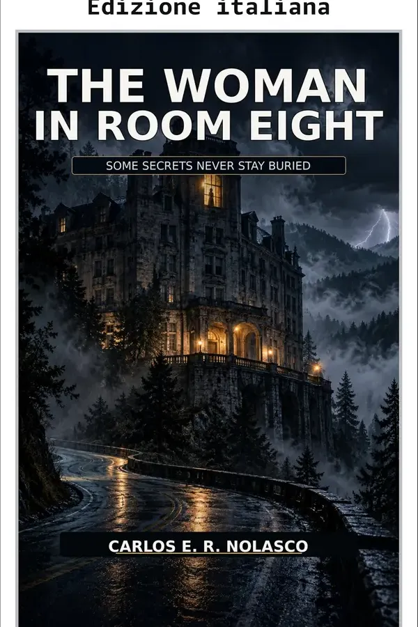 Copertina dell'ebook La donna nella stanza otto di Carlos E. Nolasco