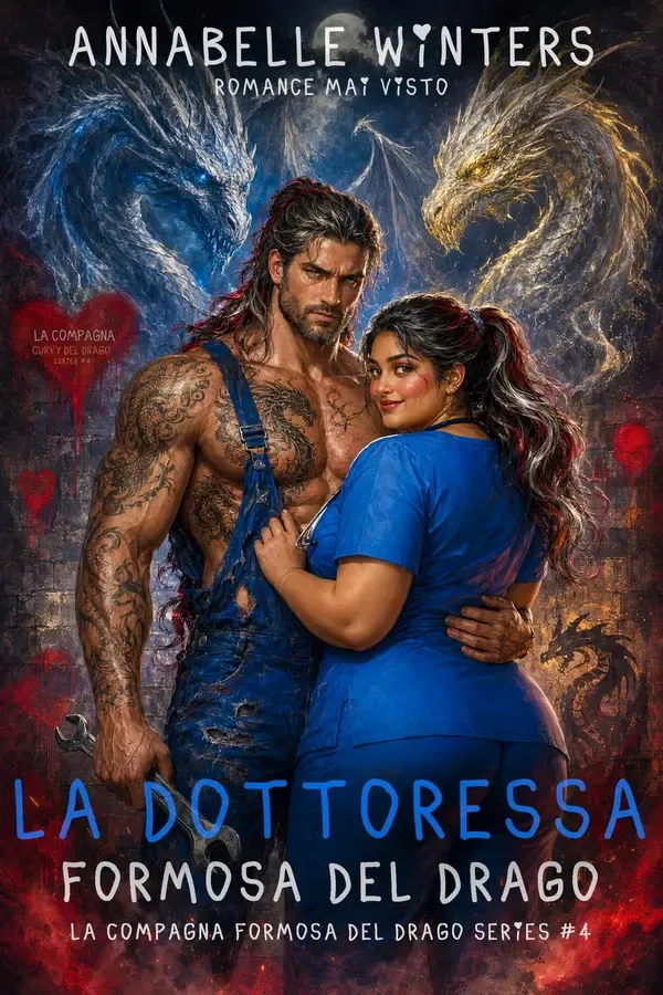 Copertina dell'ebook La dottoressa formosa del drago (Serie La compagna formosa del drago: romance paranormale con mutaforma e colpo di fulmine Vol. 4) di Annabelle Winters
