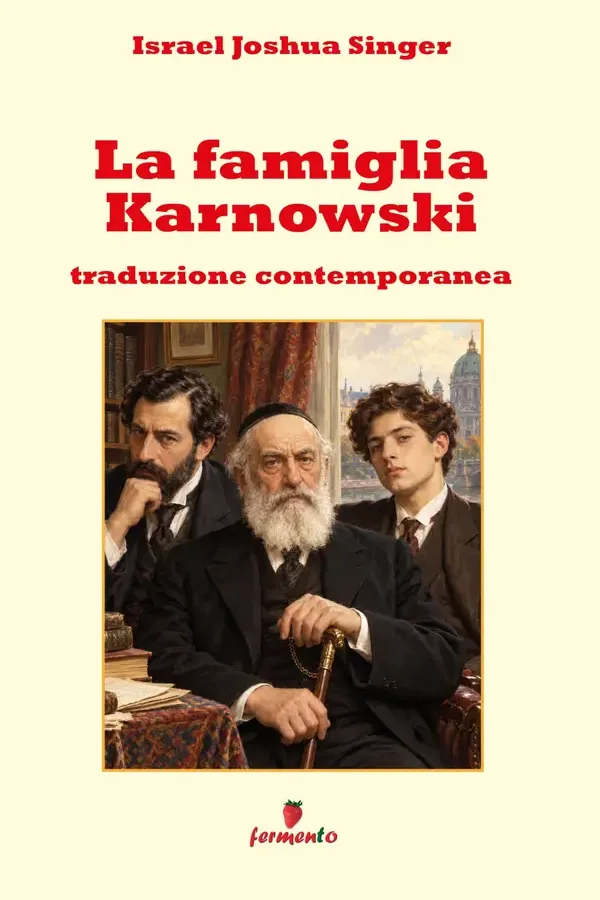 Copertina dell'ebook La famiglia Karnowski - Traduzione contemporanea: Il capolavoro di Singer su identità e persecuzione nel XX secolo in una traduzione contemporanea per i lettori di oggi, con apparato interpretativota di Israel Singer