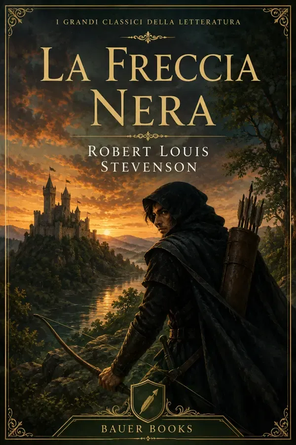 Copertina dell'ebook La Freccia Nera di Robert Louis Stevenson