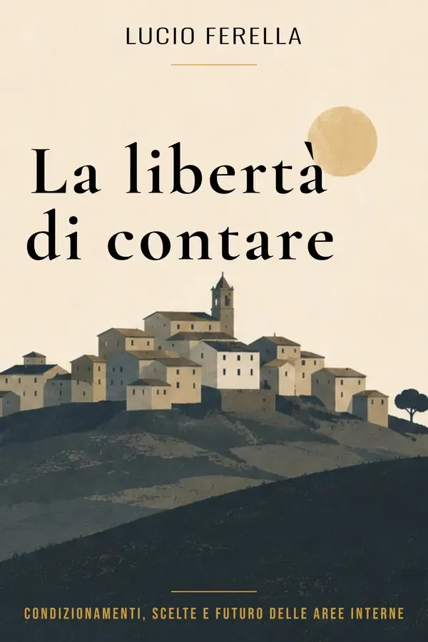 Copertina dell'ebook La libertà di contare: Condizionamenti, scelte e futuro delle aree interne di Lucio Ferella