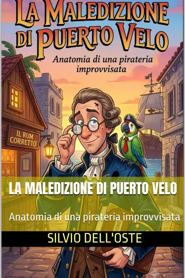 Copertina dell'ebook LA MALEDIZIONE DI PUERTO VELO: Anatomia di una pirateria improvvisata di Silvio Dell'Oste
