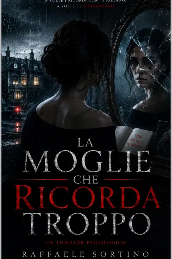 Copertina dell'ebook La Moglie Che Ricorda Troppo: Un Thriller Psicologico Italiano di Raffaele Sortino