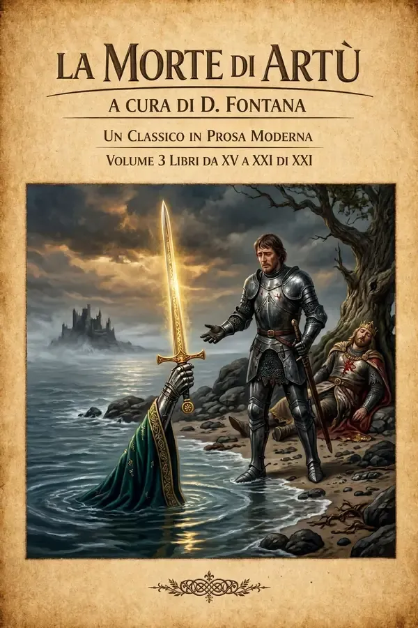 Copertina dell'ebook LA MORTE DI ARTÙ : Il libro di Sir Thomas Malory di Re Artù e dei suoi nobili cavalieri della Tavola Rotonda (Medioevo e Rinascimento Vol. 8) di D. Fontana