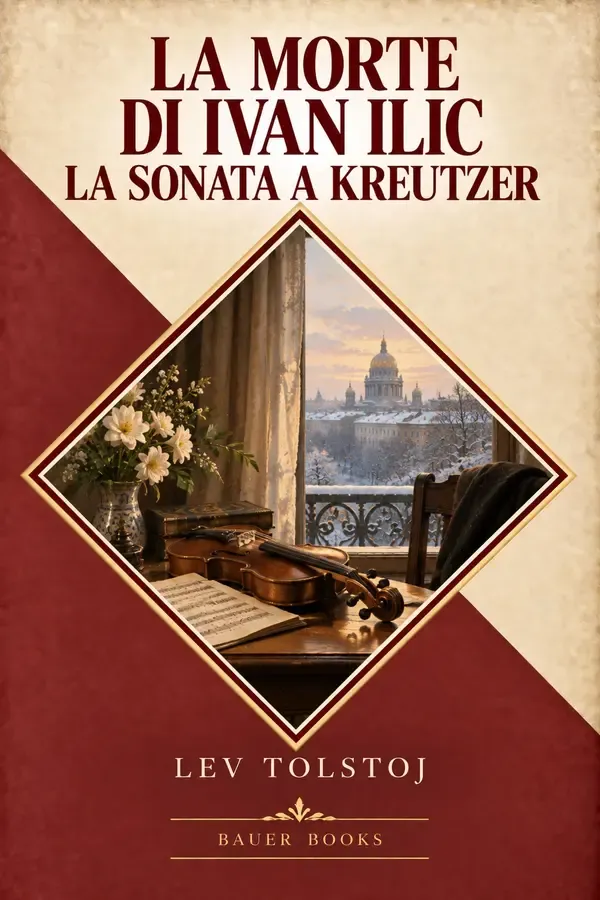 Copertina dell'ebook La morte di Ivan Ilic. La sonata a Kreutzer di Lev Tolstoj