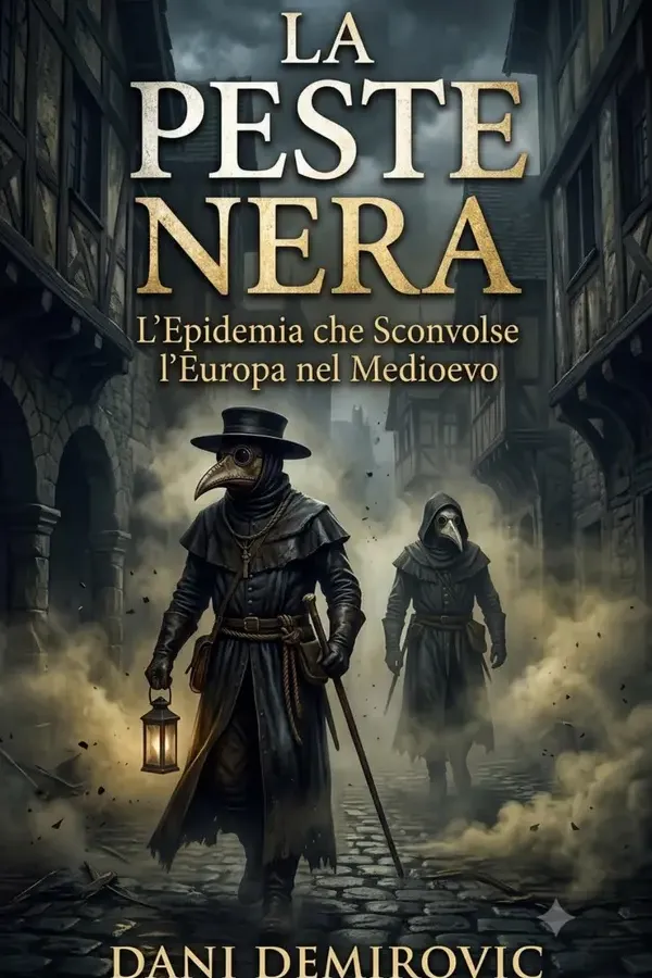 Copertina dell'ebook La Peste Nera: L'epidemia che sconvolse l'Europa nel Medioevo di Dani Demirovic