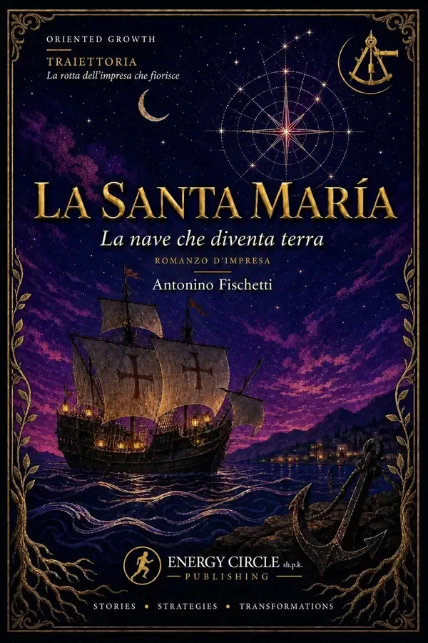 Copertina dell'ebook La Santa Maria: La nave che diventa terra - La Traiettoria, Libro 3 - Antonino Fischetti di Antonino Fischetti