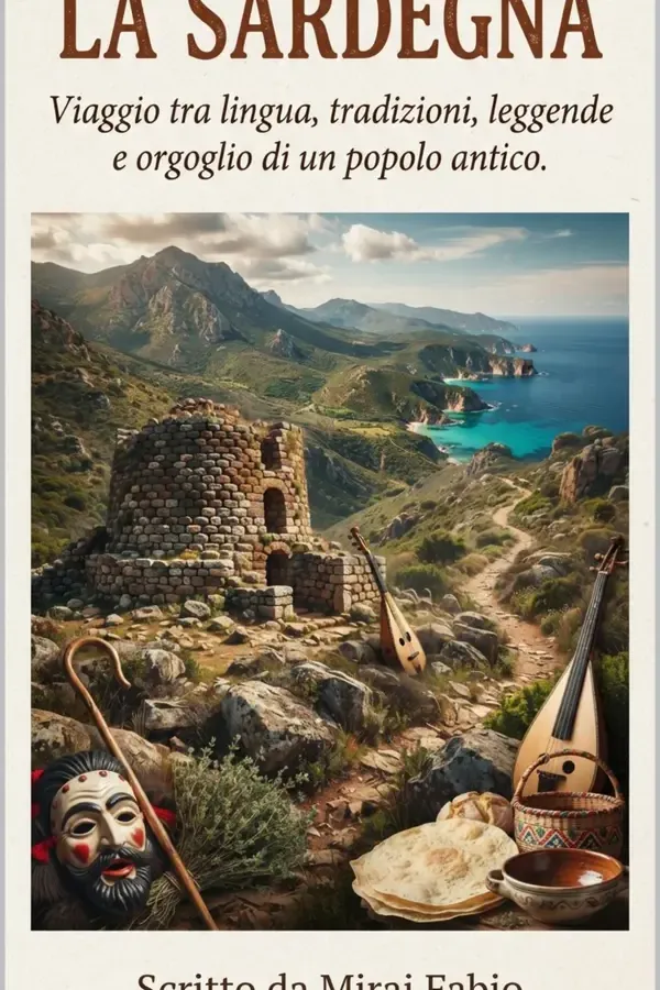 Copertina dell'ebook La Sardegna: Viaggio tra lingua, tradizioni, leggende e orgoglio di un popolo antico. di Fabio Mirai