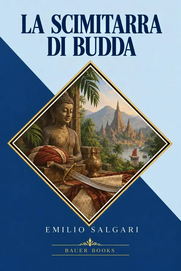 Copertina dell'ebook La scimitarra di Budda (Emilio Salgari: La Collezione Definitiva Vol. 1) di Emilio Salgari