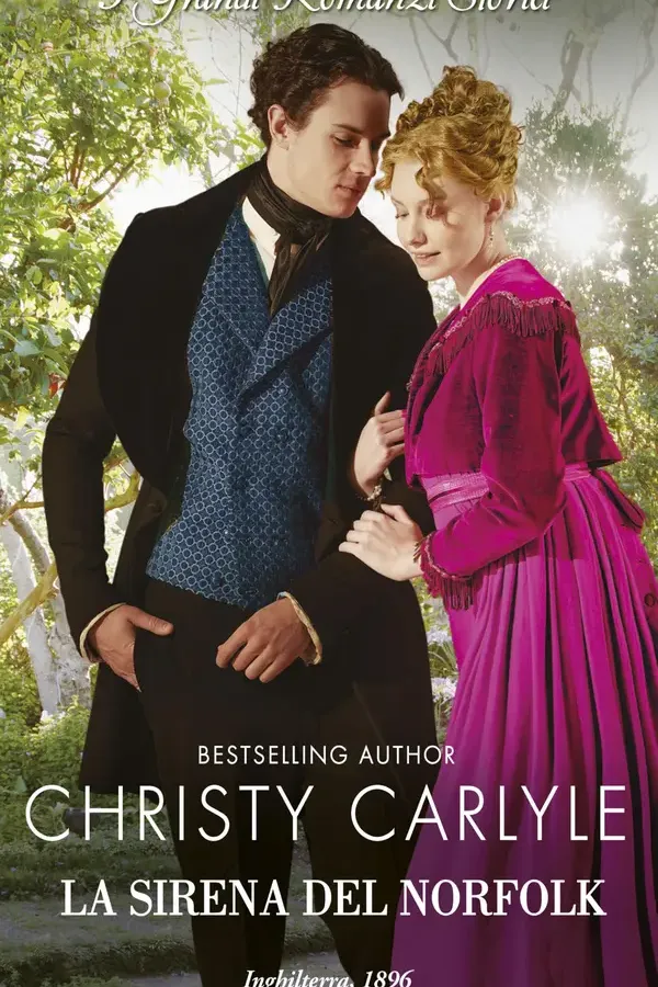 Copertina dell'ebook La sirena del Norfolk (Amori e misteri a Londra Vol. 2) di Christy Carlyle