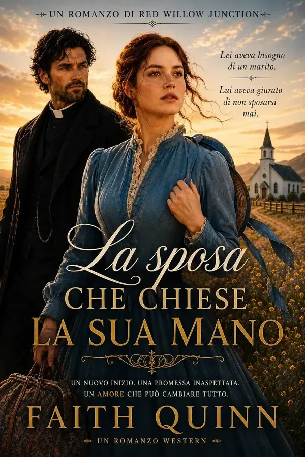 Copertina dell'ebook La sposa che chiese la sua mano: Secondo romanzo della serie Red Willow Junction di Faith Quinn