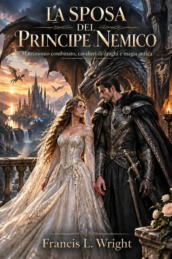 Copertina dell'ebook La Sposa Del Principe Nemico: Matrimonio combinato, cavalieri di draghi e magia antica di Francis L. Wright