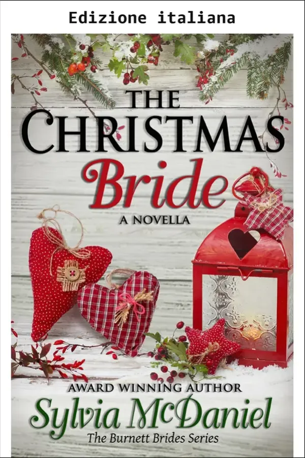 Copertina dell'ebook La sposa di Natale (Le spose dei Burnett Vol. 4) di Sylvia McDaniel