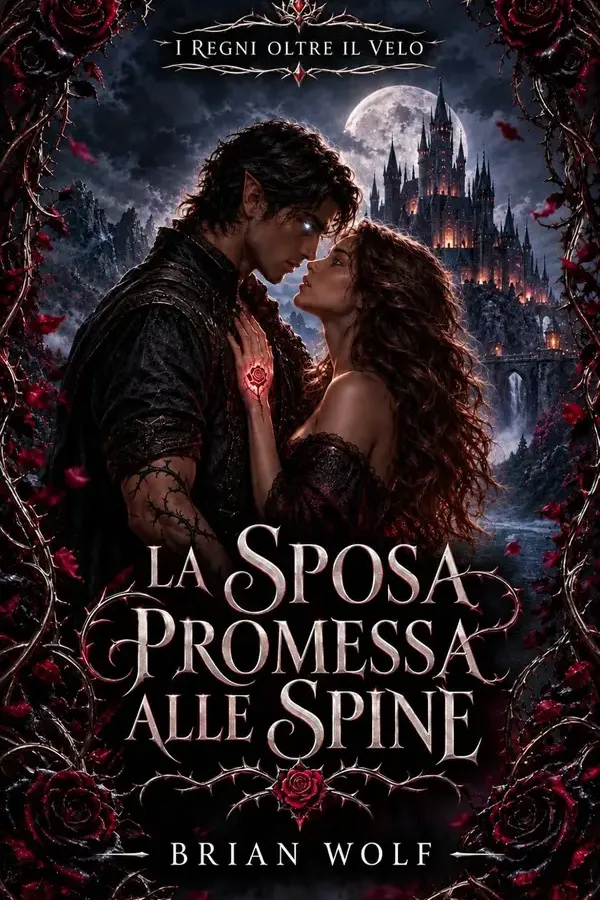 Copertina dell'ebook LA SPOSA PROMESSA ALLE SPINE: Trascinata oltre il Velo in un mondo di corti crudeli e magia pericolosa (I REGNI OLTRE IL VELO Vol. 1) di BRIAN WOLF