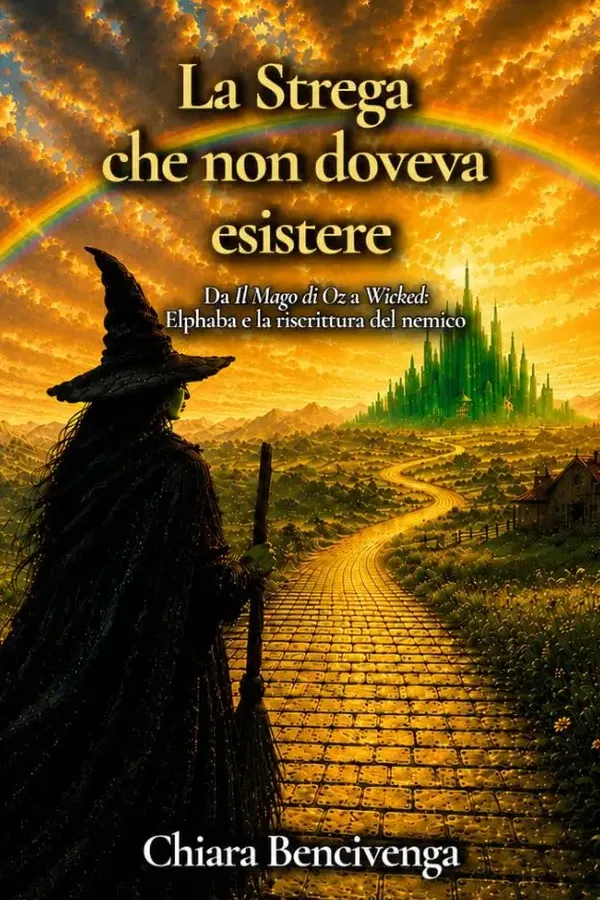 Copertina dell'ebook La Strega che non doveva esistere: Da Il mago di Oz a Wicked, Elphaba e la riscrittura del nemico di Chiara Bencivenga