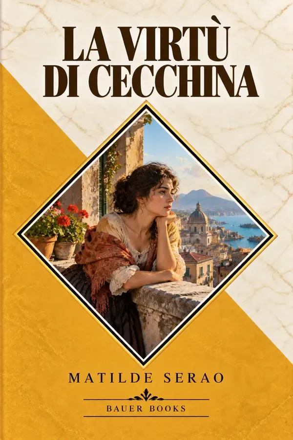 Copertina dell'ebook La virtù di Cecchina: Sentimenti, convenzioni e destino nella società italiana di fine Ottocento di Matilde Serao