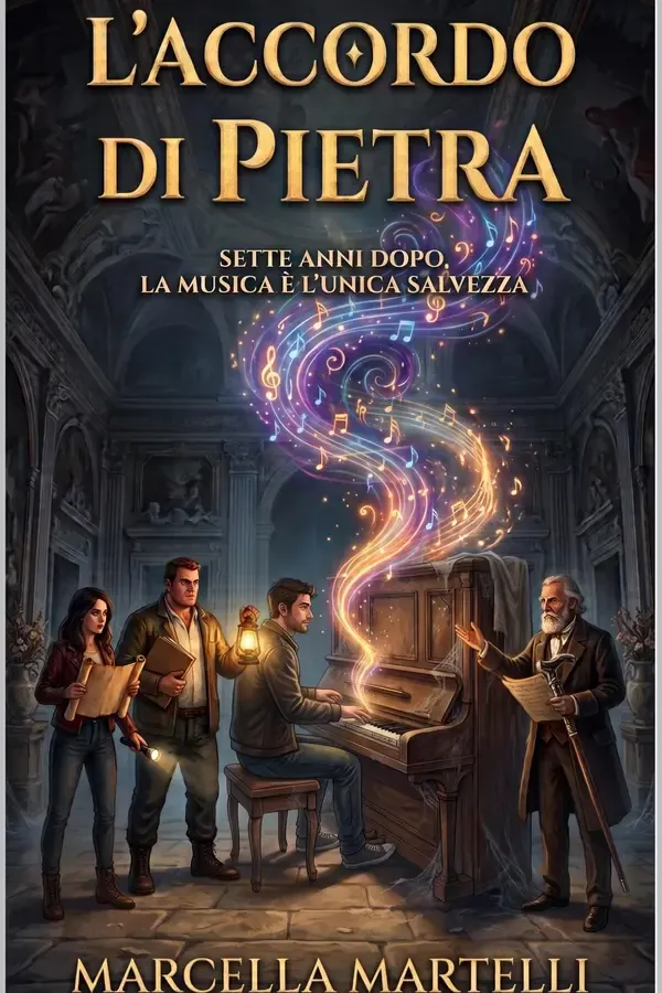 Copertina dell'ebook L'ACCORDO DI PIETRA (NOTE NEL TEMPO Vol. 2) di Marcella Martelli