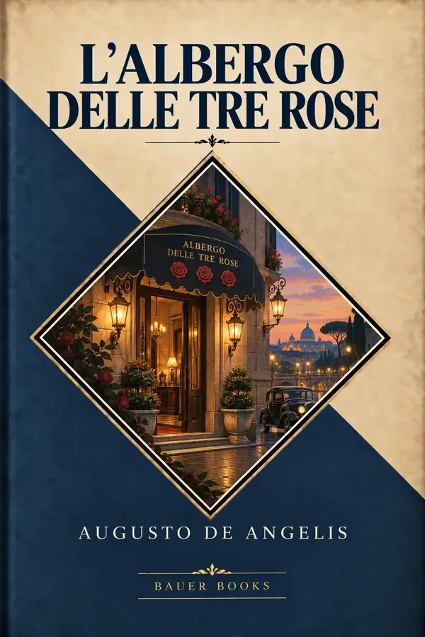 Copertina dell'ebook L'albergo delle tre rose (GRANDI OPERE DI CRIMINALITÀ E MISTERO Vol. 11) di Augusto De Angelis