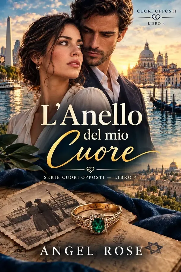 Copertina dell'ebook L'Anello del Mio Cuore: Serie Cuori Opposti - Libro 4 di Angel Rose