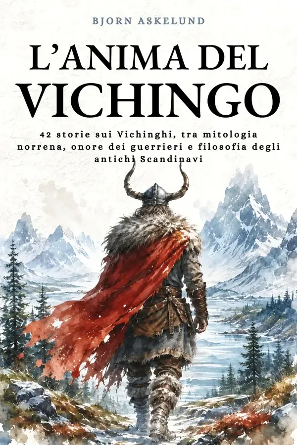 Copertina dell'ebook L'Anima del Vichingo: 42 storie sui Vichinghi, tra mitologia norrena, onore dei guerrieri e filosofia degli antichi Scandinavi (Saggezza Zen) di Bjorn Askelund