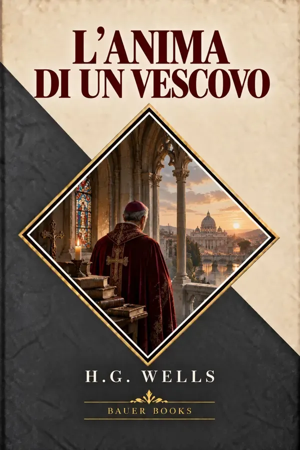 Copertina dell'ebook L'anima di un vescovo: Fede, dubbio e coscienza in un romanzo di profonda inquietudine spirituale di H.G. Wells