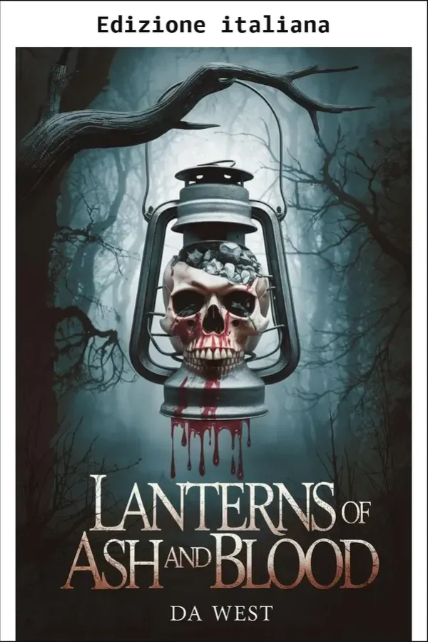 Copertina dell'ebook Lanterne di cenere e sangue di DA West