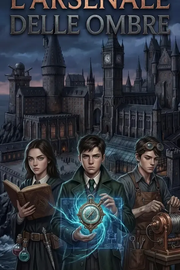 Copertina dell'ebook L'ARSENALE DELLE OMBRE (Gli Annali del Grande Risveglio Vol. 1) di Matteo Giordano