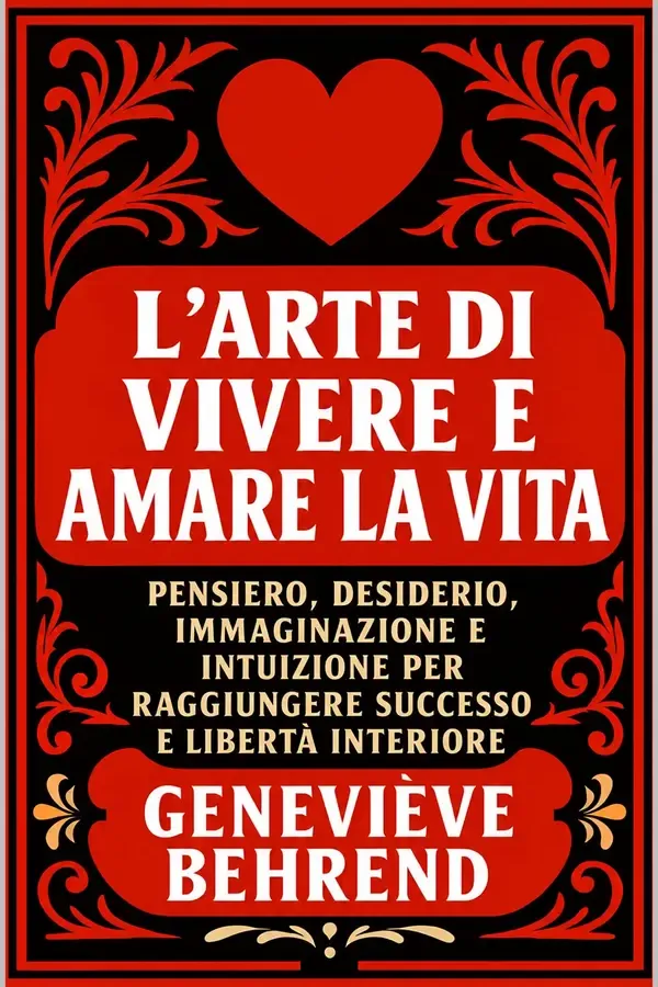 Copertina dell'ebook L'Arte di Vivere e Amare la Vita: Pensiero, desiderio, immaginazione e intuizione per raggiungere successo e libertà interiore (Potere Mentale e Legge di Attrazione) di Geneviève Behrend