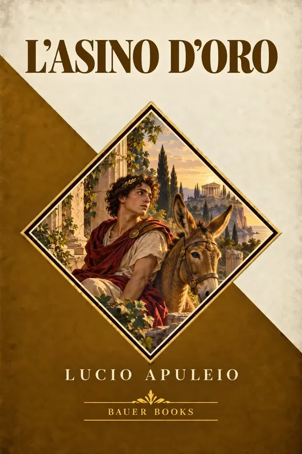 Copertina dell'ebook L'asino d'oro di Lucio Apuleio