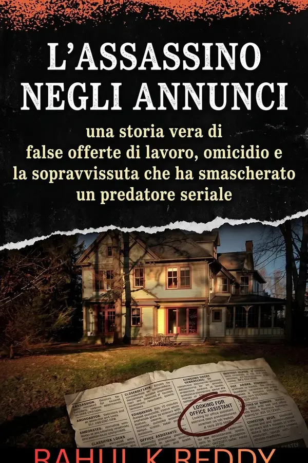 Copertina dell'ebook L'assassino negli annunci: Una storia vera di false offerte di lavoro, omicidio e la sopravvissuta che ha smascherato un predatore seriale di Rahul K.Reddy