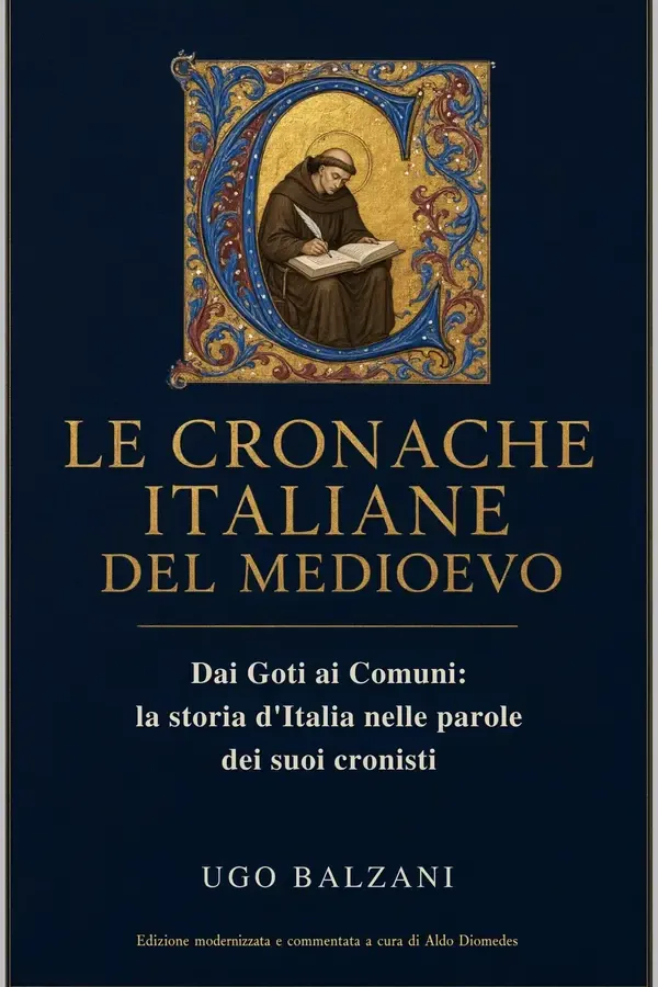 Copertina dell'ebook Le Cronache Italiane del Medioevo: Storia della storiografia medievale. Dalle origini di Roma ai liberi Comuni, passando per Longobardi, Normanni e Repubbliche Marinare di Ugo Balzani