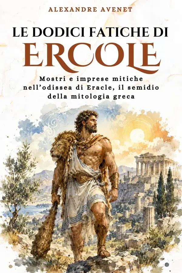 Copertina dell'ebook Le Dodici Fatiche di Ercole: Mostri e imprese mitiche nell'odissea di Eracle, il semidio della mitologia greca (Historia Cosmica) di Alexandre Avenet