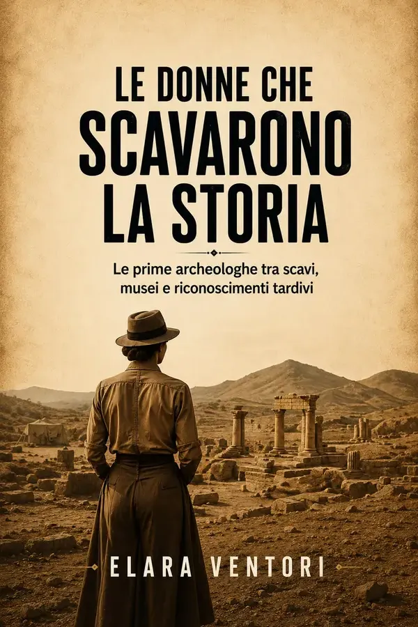 Copertina dell'ebook Le donne che scavarono la storia: Le prime archeologhe tra scavi, musei e riconoscimenti tardivi di Elara Ventori