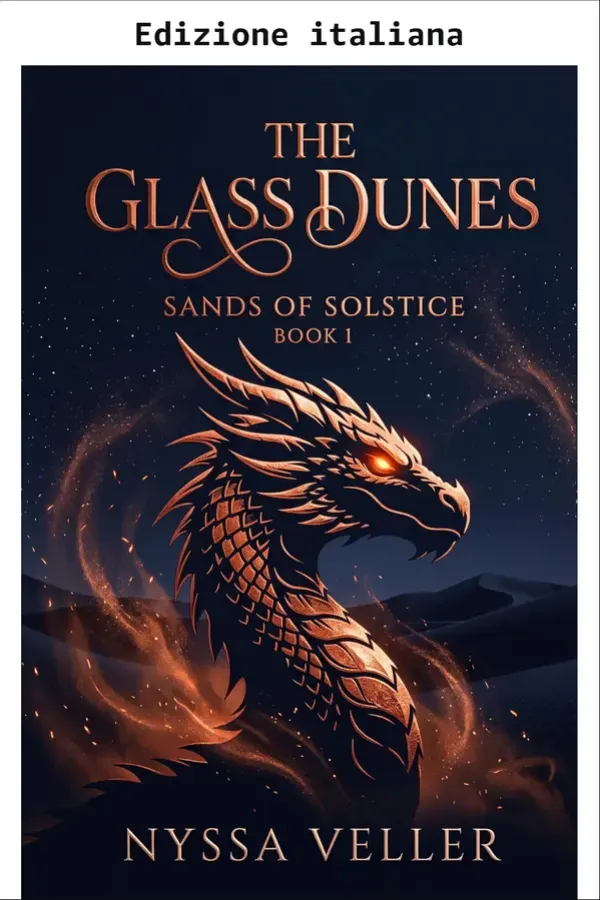 Copertina dell'ebook Le dune di vetro di Nyssa Veller