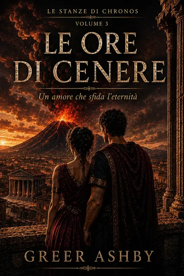 Copertina dell'ebook Le ore di cenere: Un amore che sfida l'eternità di Greer Ashby