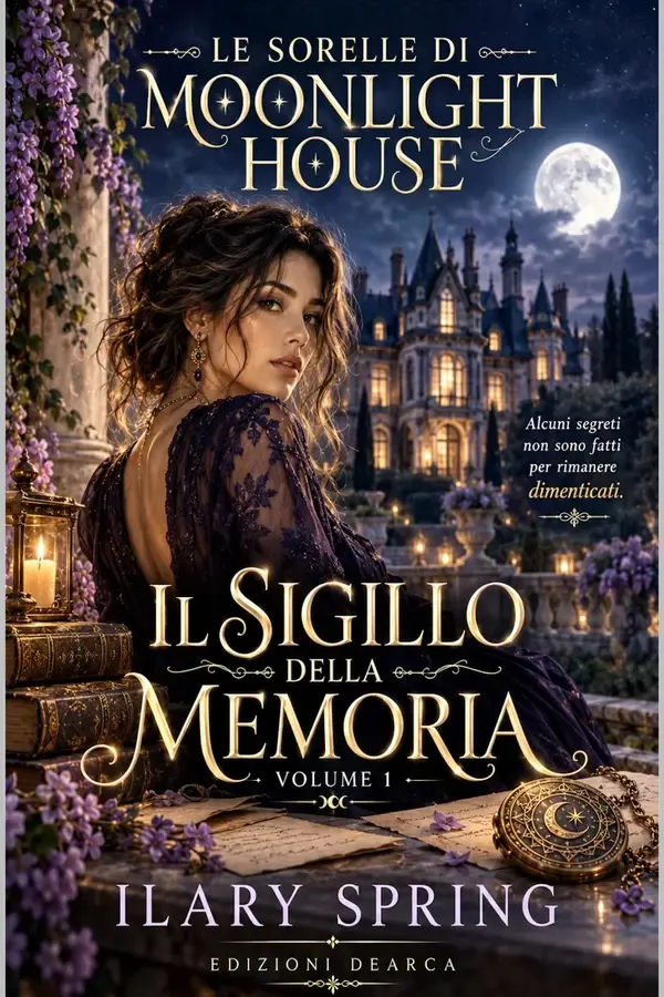 Copertina dell'ebook LE SORELLE DI MOONLIGHT HOUSE: IL SIGILLO DELLA MEMORIA - VOLUME 1 di Ilary Spring