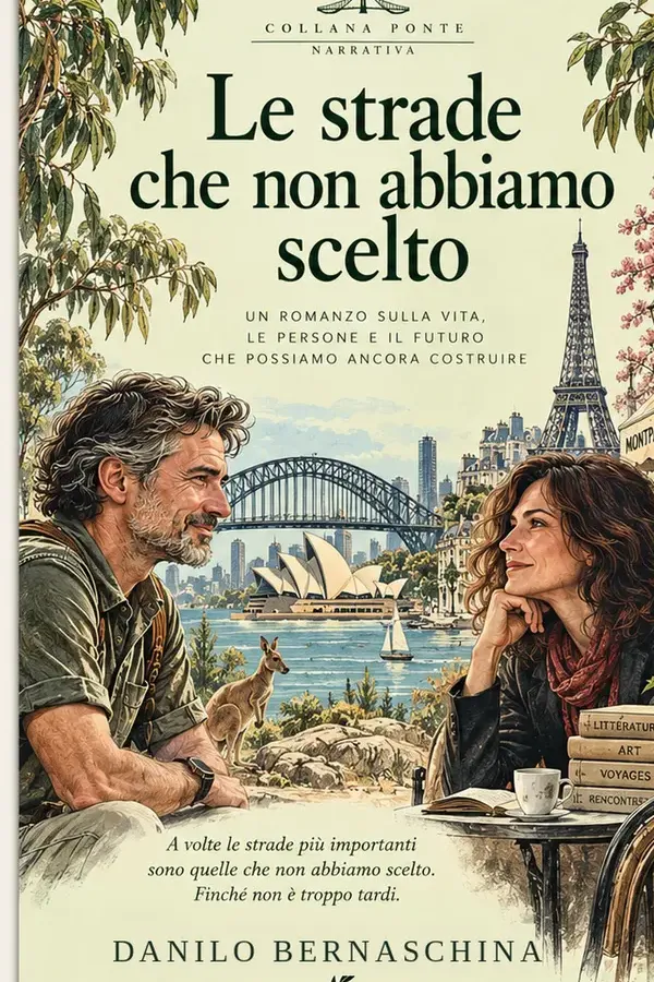 Copertina dell'ebook Le strade che non abbiamo scelto: Un romanzo sulla vita, le persone e il futuro che possiamo ancora costruire (Ponte Narrativa Vol. 4) di Danilo Bernaschina