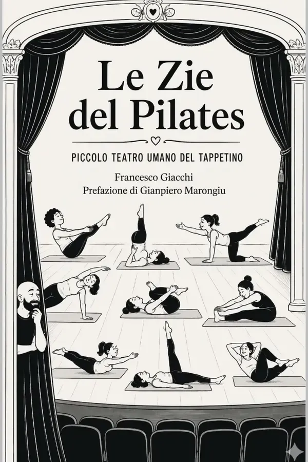 Copertina dell'ebook Le Zie del Pilates: Piccolo Teatro Umano del Tappetino di Francesco Giacchi