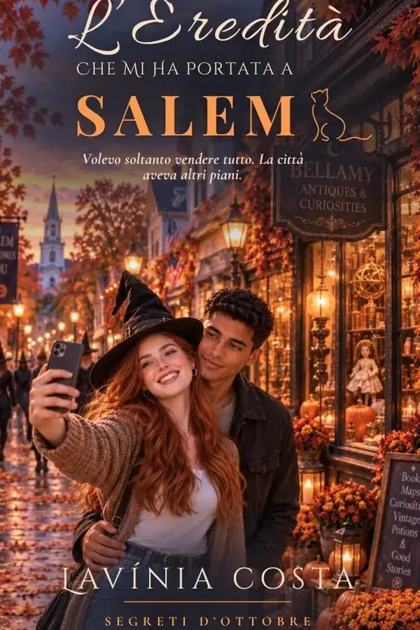 Copertina dell'ebook L'Eredità Che Mi Ha Portata a Salem: Volevo soltanto vendere tutto. La città aveva altri piani. (Segreti d'Ottobre) di Lavínia Costa