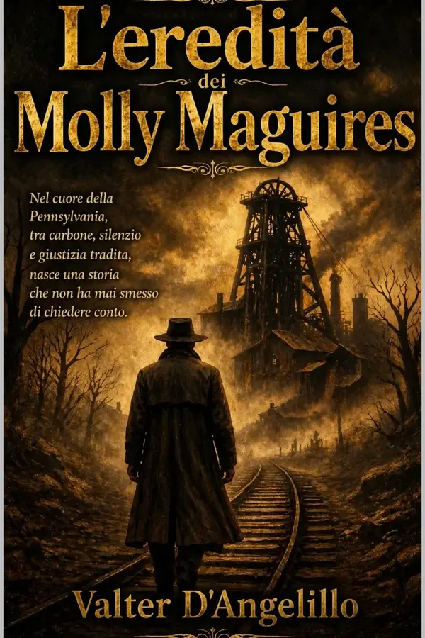 Copertina dell'ebook L'Eredità dei Molly Maguires di Valter D'Angelillo