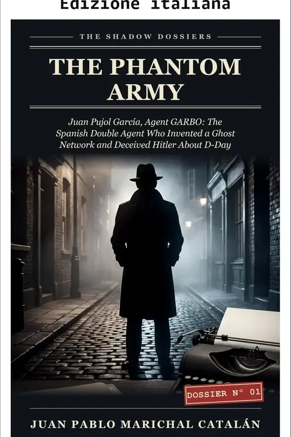 Copertina dell'ebook L'esercito fantasma (I dossier dell'ombra Vol. 1) di Juan Pablo Marichal Catalan