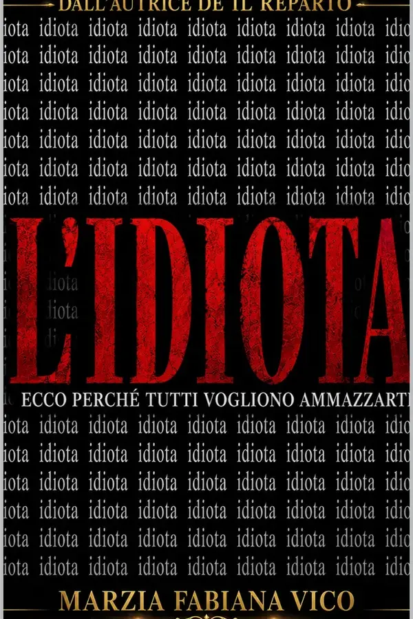 Copertina dell'ebook L'idiota: Ecco perché tutti vogliono ammazzarti di Marzia Fabiana Vico